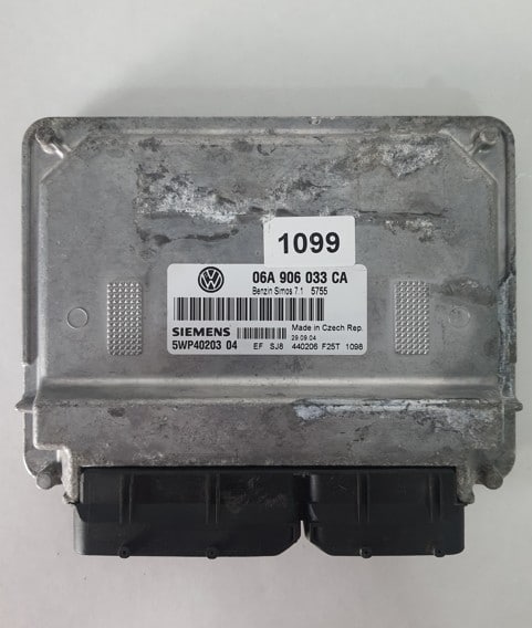 ECU, ENGINE CONTROL UNIT USED,06A906033